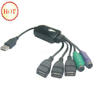 4 Ports USB/PS2 HUB (HU215)